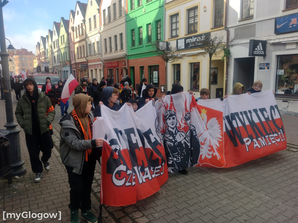 Marsz Pamięci Żołnierzy Wyklętych w Głogowie