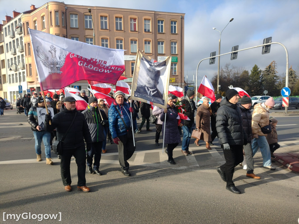 Marsz Pamięci Żołnierzy Wyklętych w Głogowie