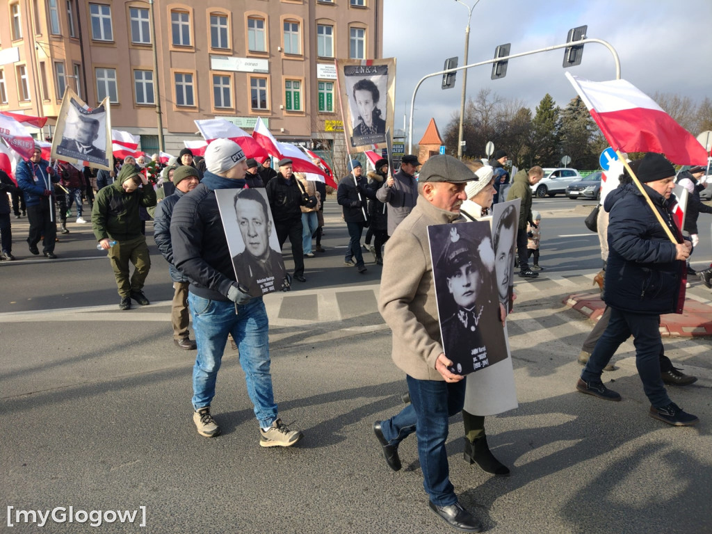 Marsz Pamięci Żołnierzy Wyklętych w Głogowie