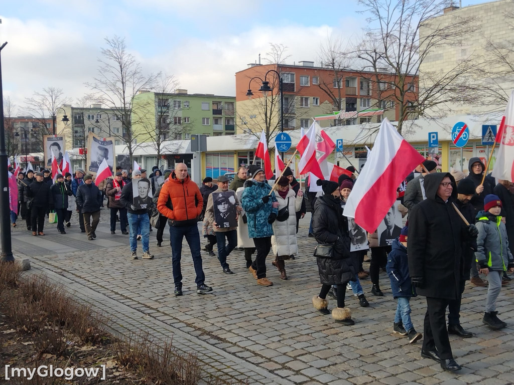 Marsz Pamięci Żołnierzy Wyklętych w Głogowie