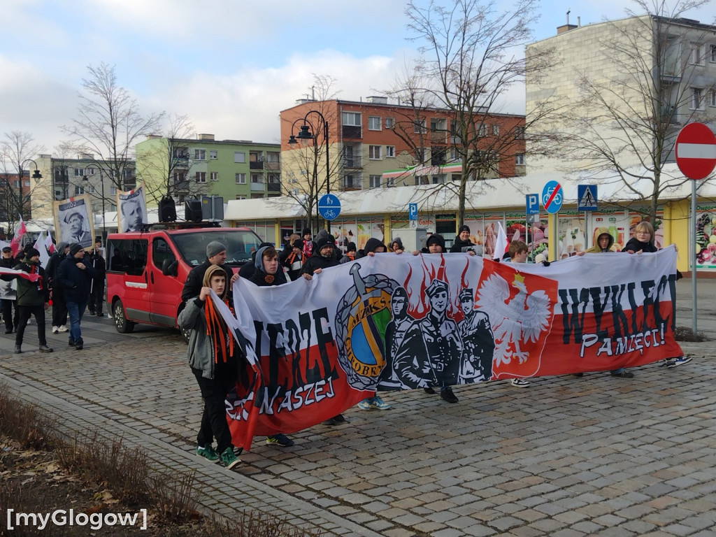 Marsz Pamięci Żołnierzy Wyklętych w Głogowie