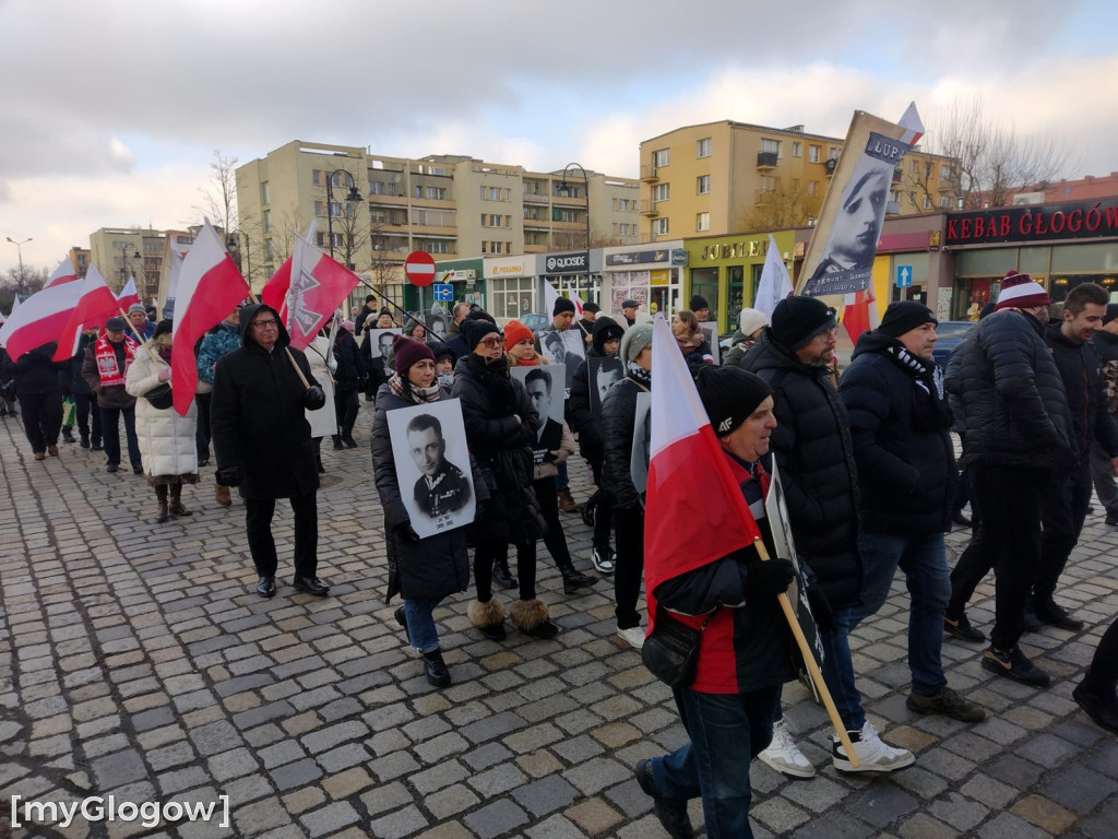 Marsz Pamięci Żołnierzy Wyklętych w Głogowie