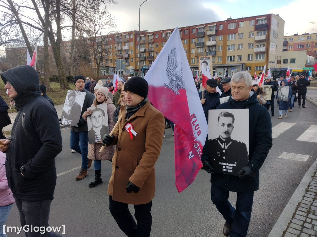 Marsz Pamięci Żołnierzy Wyklętych w Głogowie