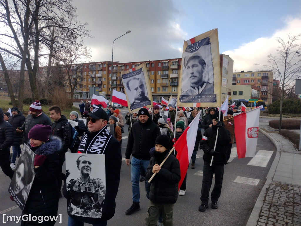 Marsz Pamięci Żołnierzy Wyklętych w Głogowie