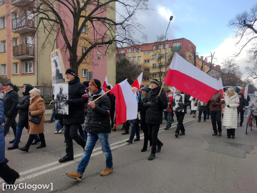 Marsz Pamięci Żołnierzy Wyklętych w Głogowie