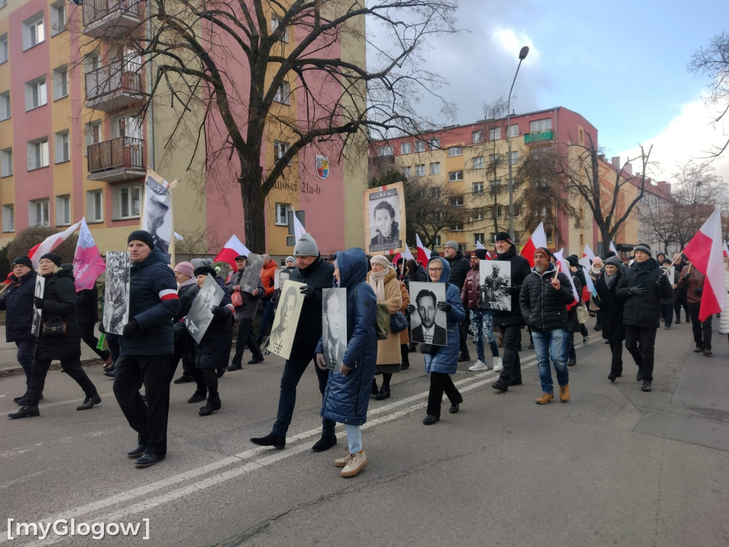 Marsz Pamięci Żołnierzy Wyklętych w Głogowie