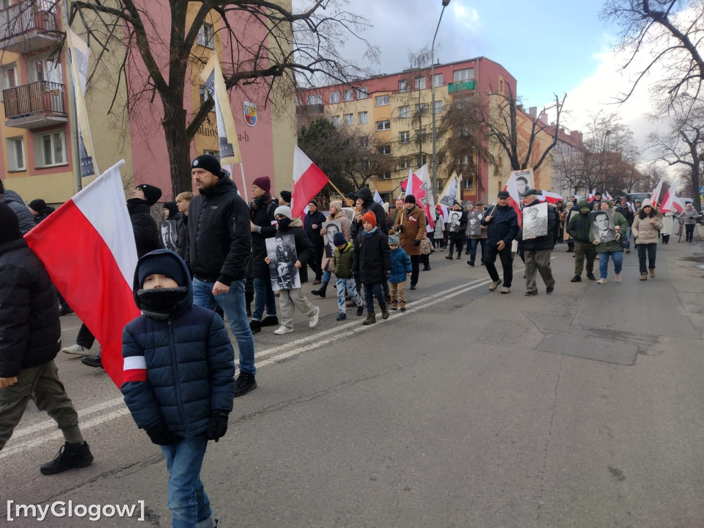 Marsz Pamięci Żołnierzy Wyklętych w Głogowie