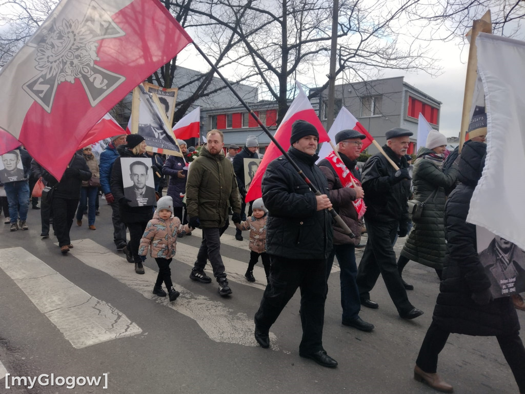 Marsz Pamięci Żołnierzy Wyklętych w Głogowie