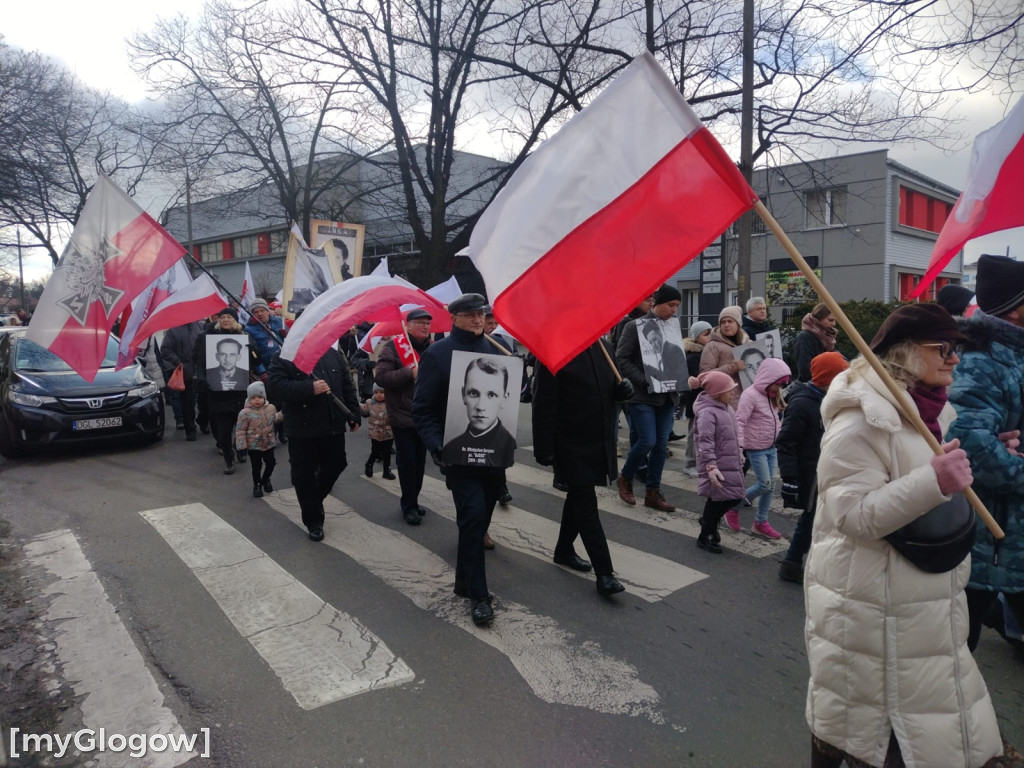 Marsz Pamięci Żołnierzy Wyklętych w Głogowie