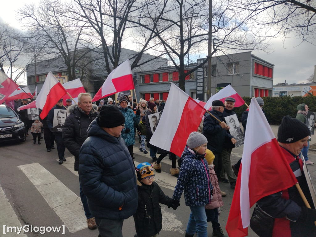 Marsz Pamięci Żołnierzy Wyklętych w Głogowie