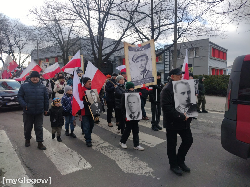 Marsz Pamięci Żołnierzy Wyklętych w Głogowie