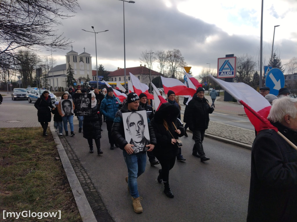 Marsz Pamięci Żołnierzy Wyklętych w Głogowie