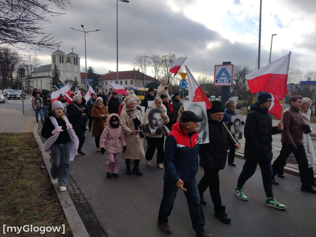 Marsz Pamięci Żołnierzy Wyklętych w Głogowie