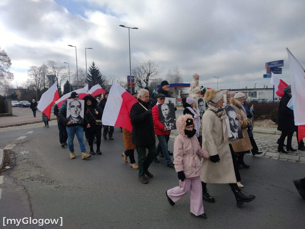 Marsz Pamięci Żołnierzy Wyklętych w Głogowie