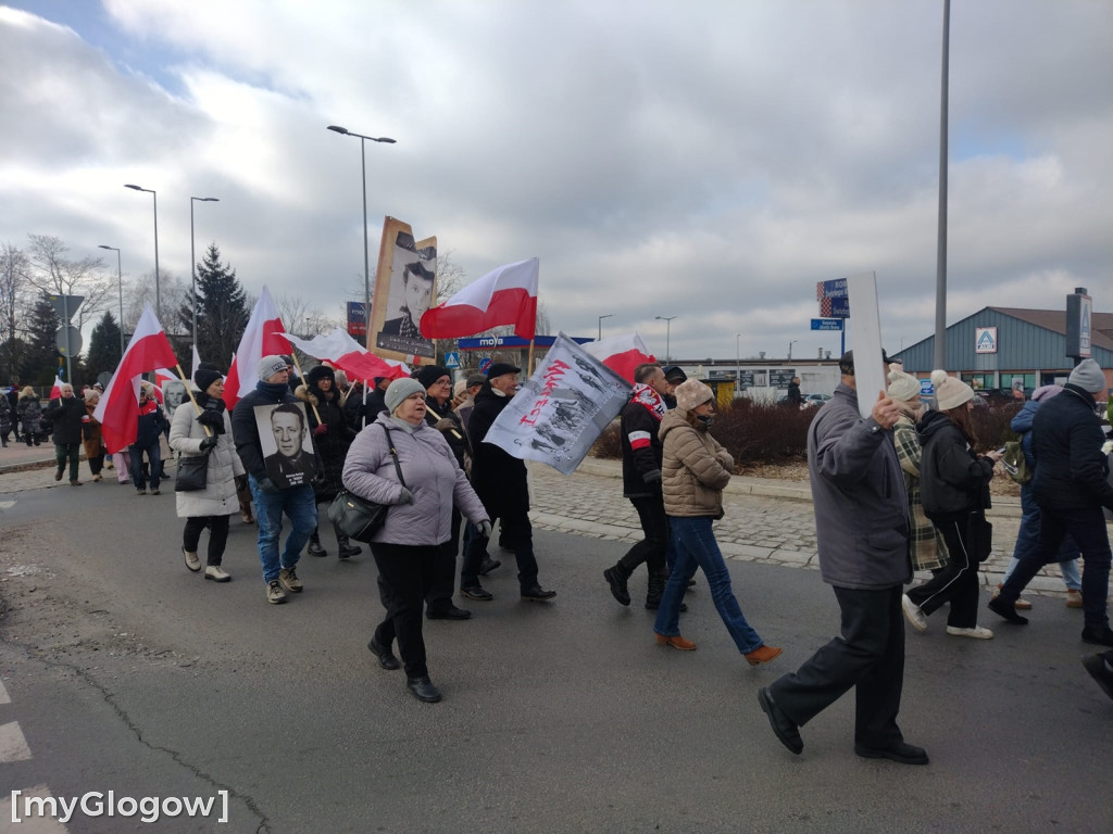 Marsz Pamięci Żołnierzy Wyklętych w Głogowie