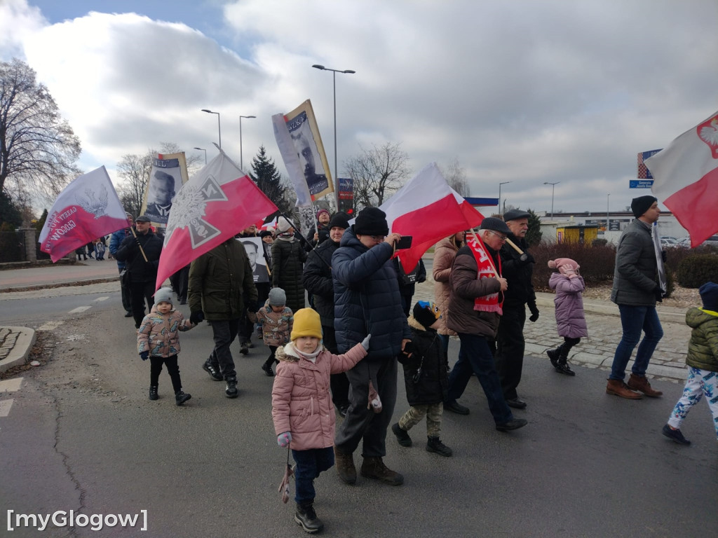 Marsz Pamięci Żołnierzy Wyklętych w Głogowie