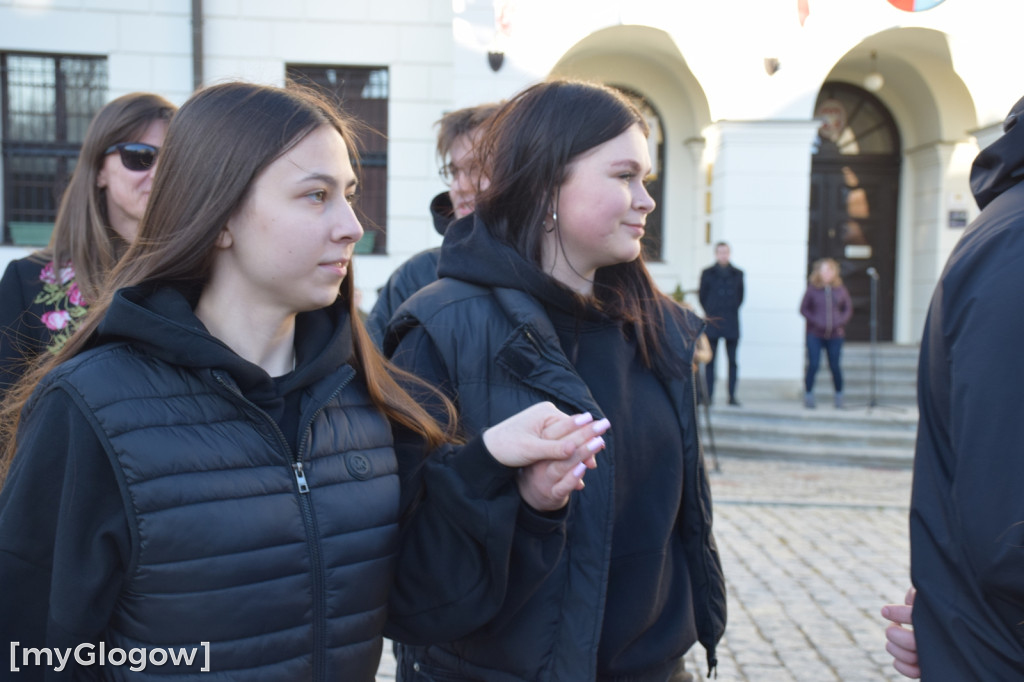 Polonez dla Adasia na Rynku w Głogowie