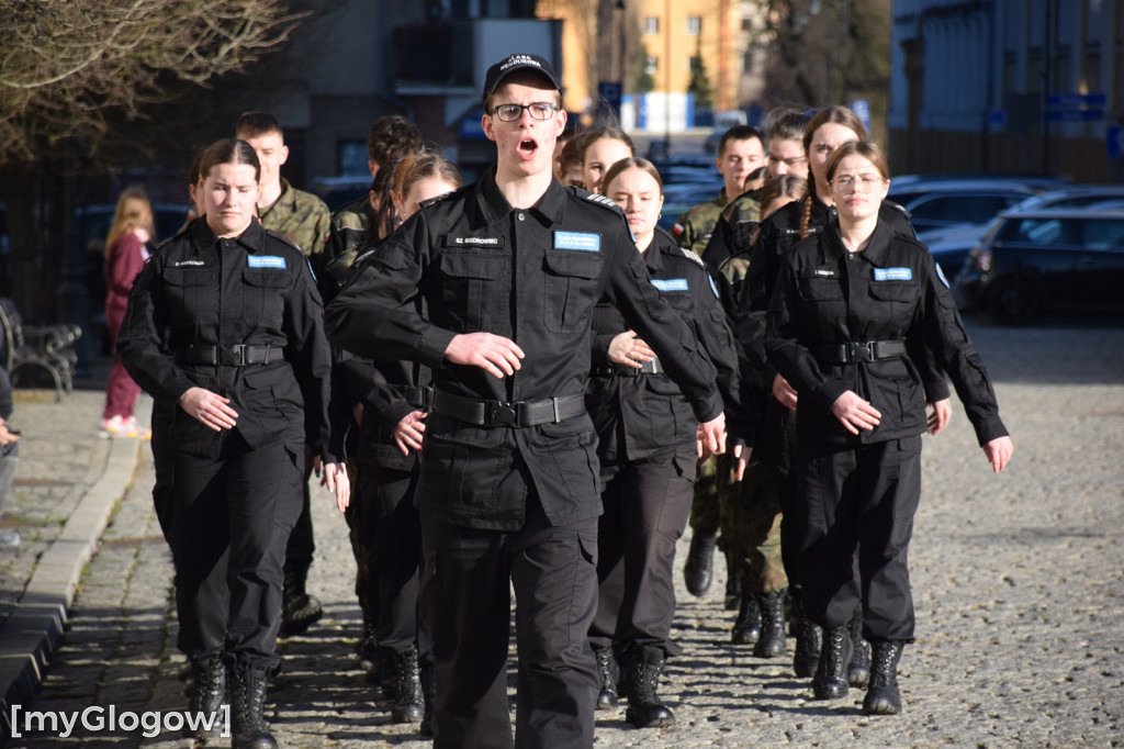 Polonez dla Adasia na Rynku w Głogowie