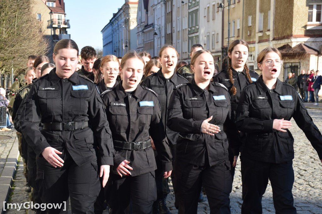 Polonez dla Adasia na Rynku w Głogowie