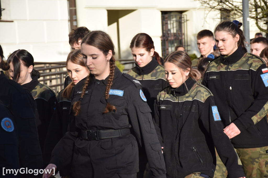 Polonez dla Adasia na Rynku w Głogowie