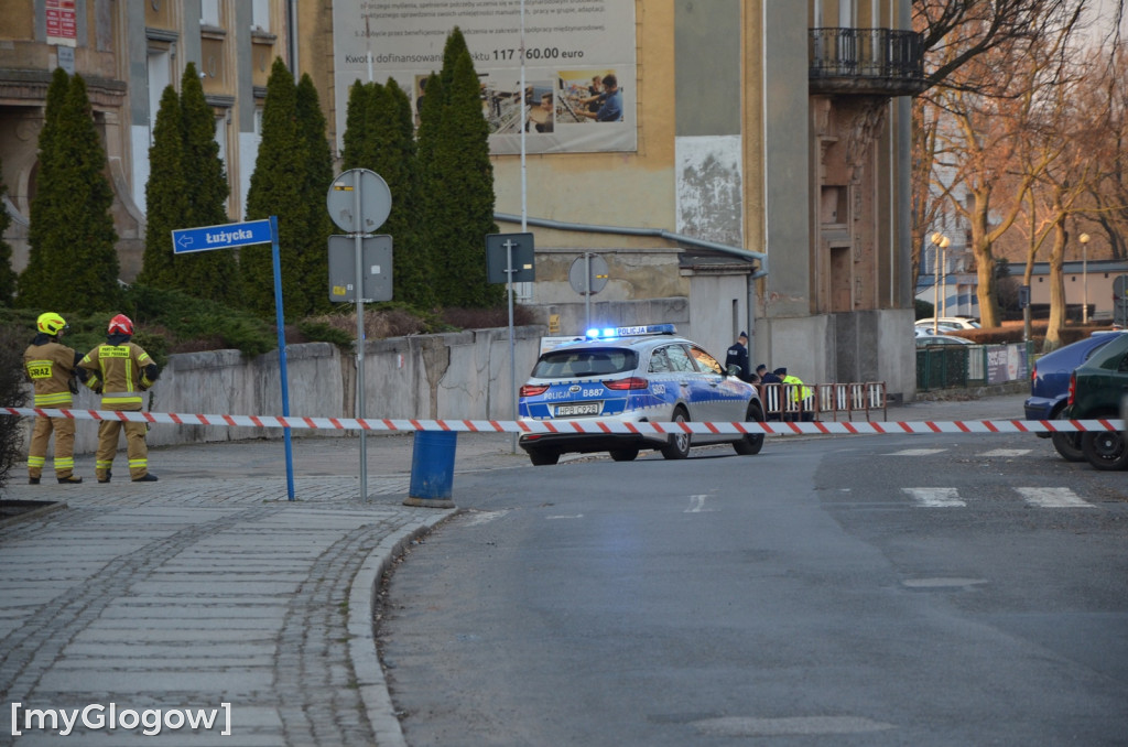 Groził odpaleniem ładunku wybuchowego  w Głogowie