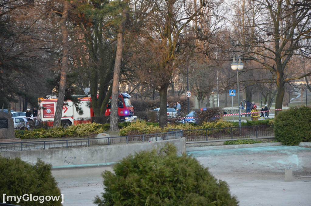 Groził odpaleniem ładunku wybuchowego  w Głogowie