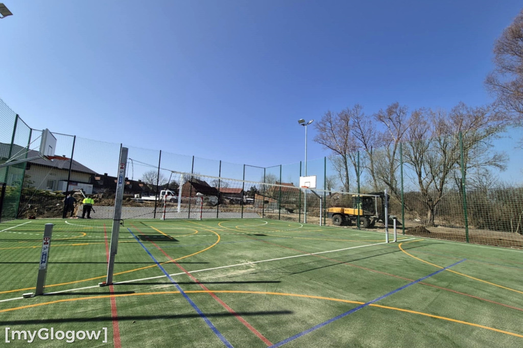 Nowoczesne boisko w Wierzchowicach