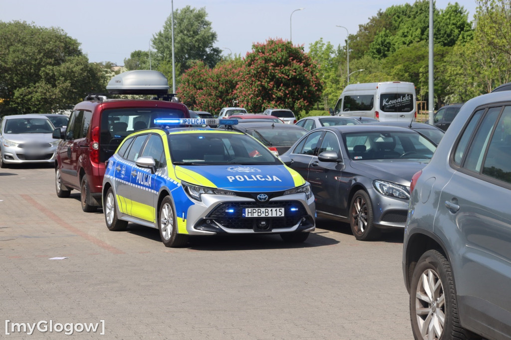 Kolizja na parkingu