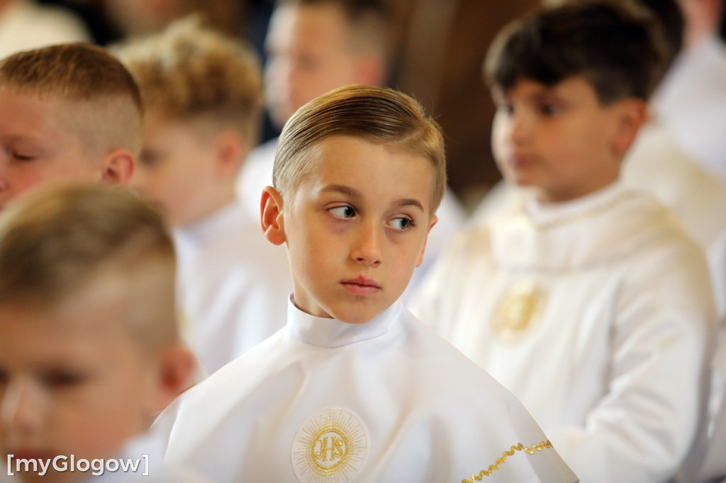 Pierwsza Komunia Święta w Głogowie u św. Mikołaja