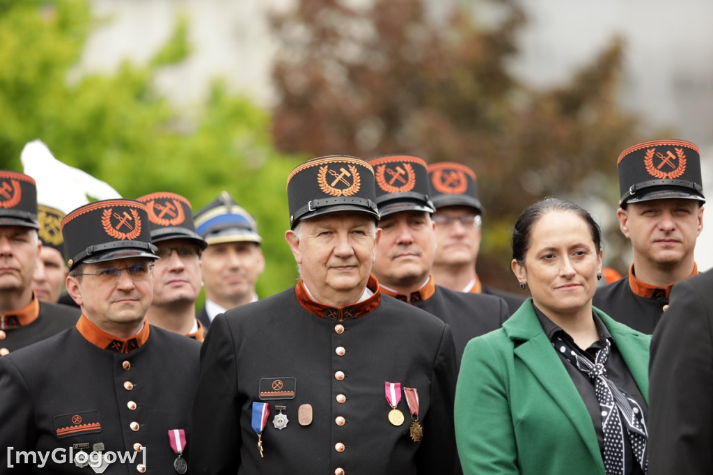 Złożyli kwiaty przy pomniku Św. Floriana