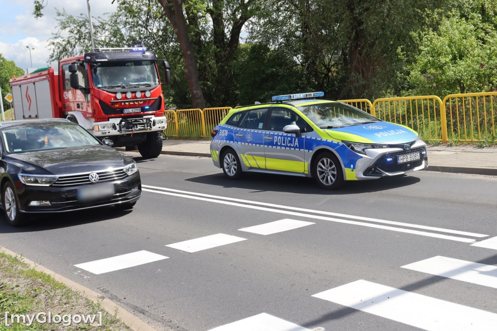 Zderzenie aut w Nielubi
