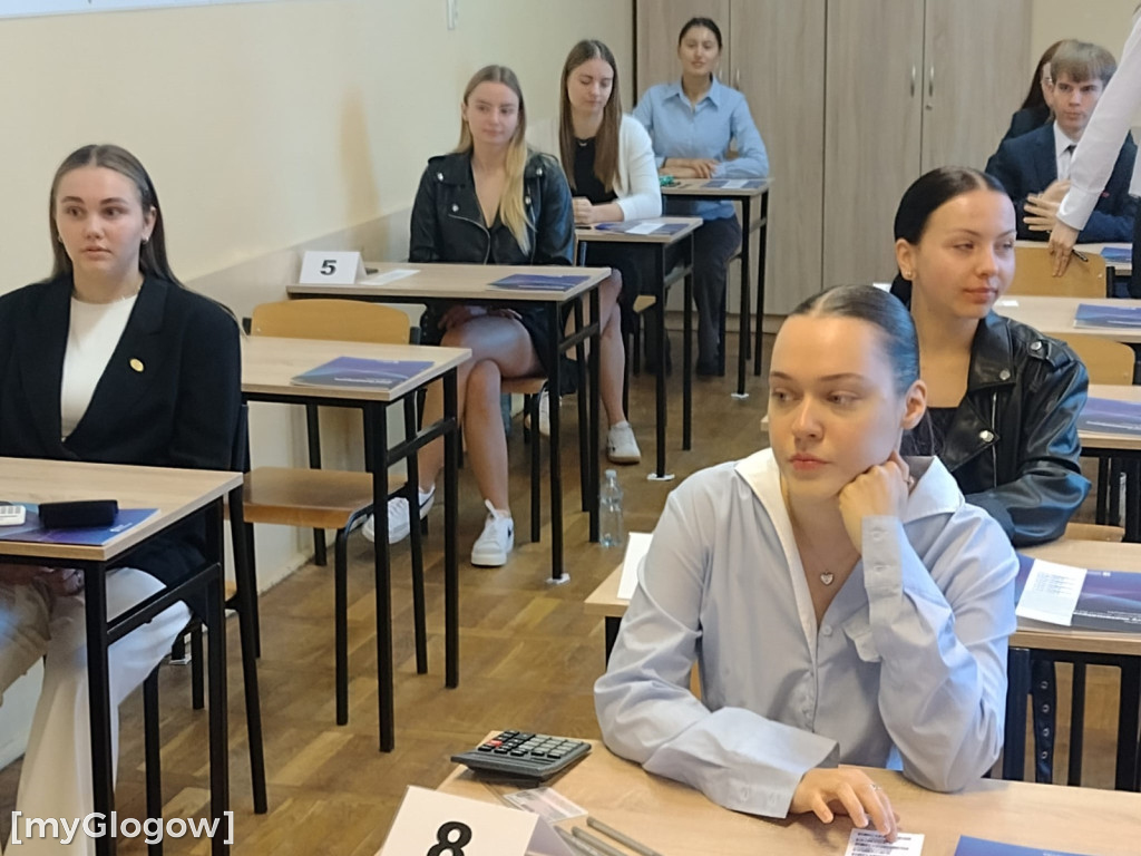 Matura w  głogowskim Ekonomiku