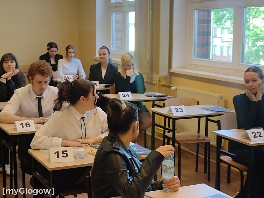 Matura w  głogowskim Ekonomiku
