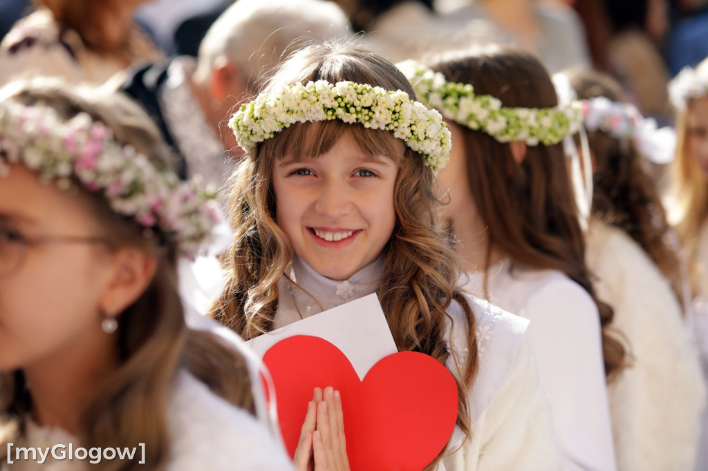 Komunia w parafii Miłosierdzia Bożego w Głogowie
