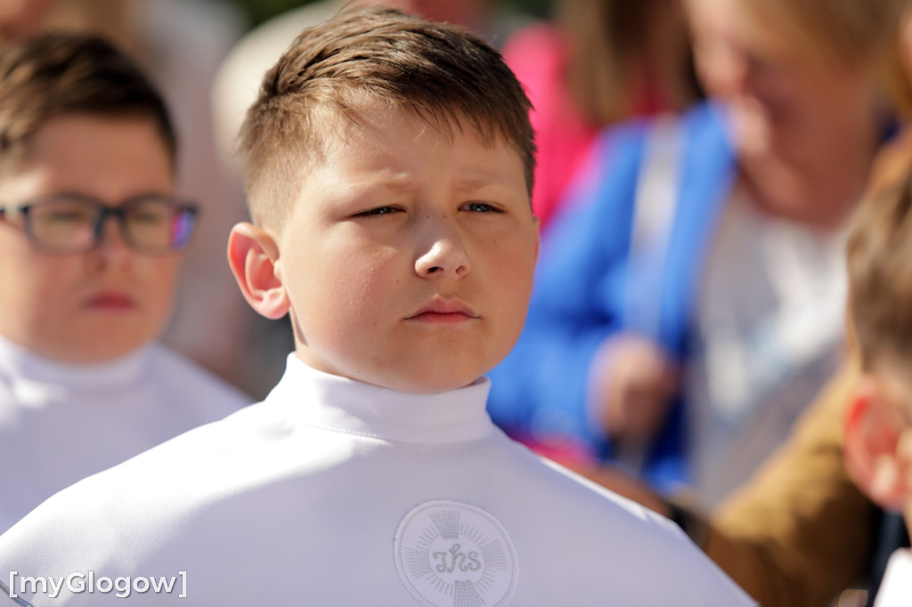 Komunia w parafii Miłosierdzia Bożego w Głogowie