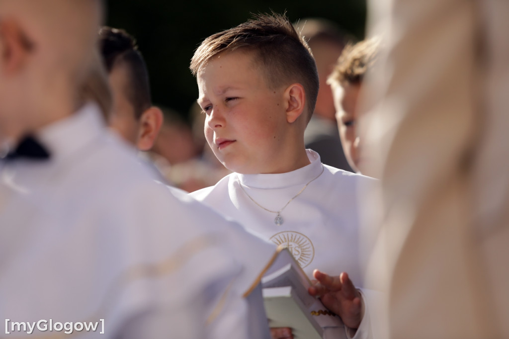 Komunia w parafii Miłosierdzia Bożego w Głogowie