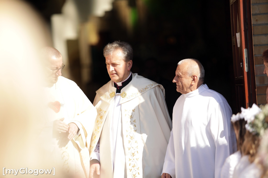 Komunia w parafii Miłosierdzia Bożego w Głogowie