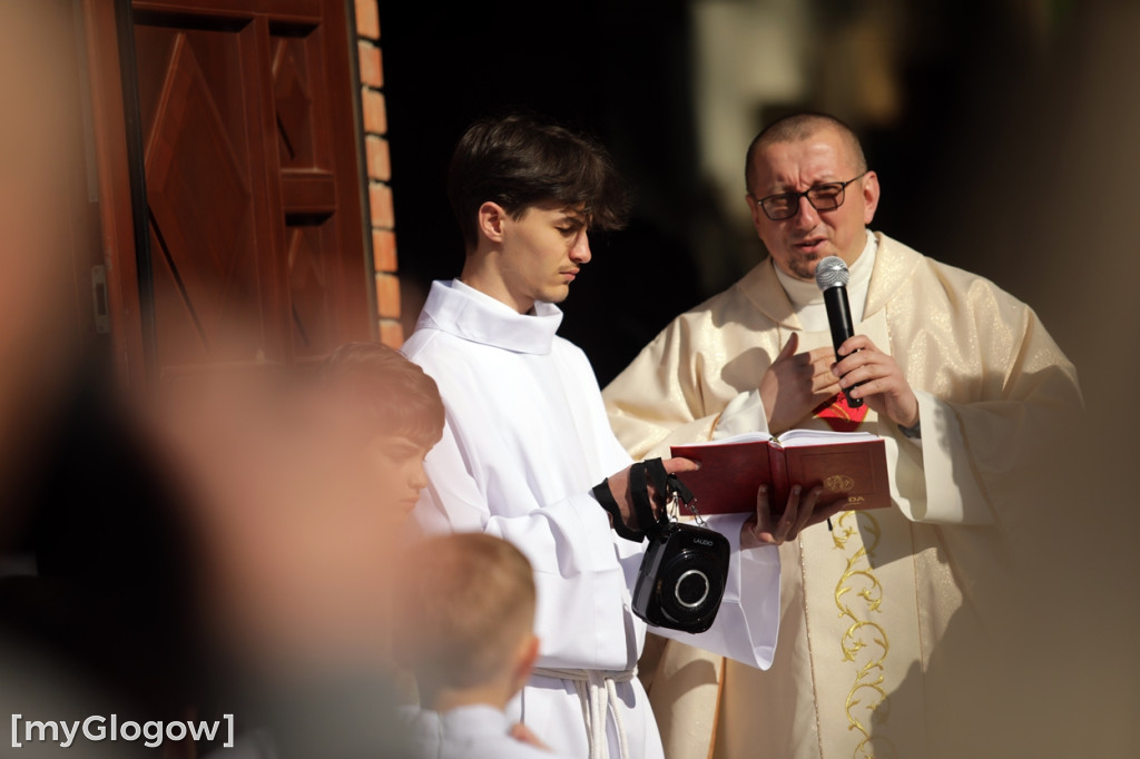 Komunia w parafii Miłosierdzia Bożego w Głogowie