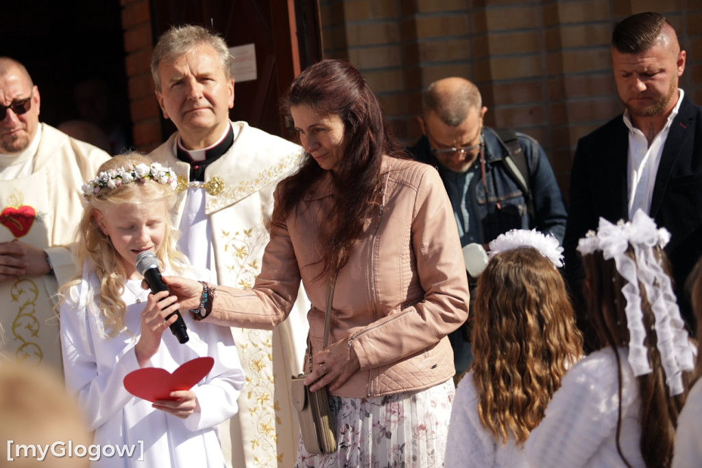 Komunia w parafii Miłosierdzia Bożego w Głogowie