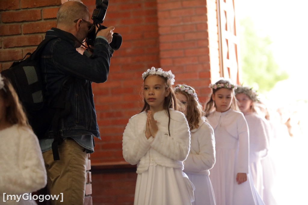 Komunia w parafii Miłosierdzia Bożego w Głogowie