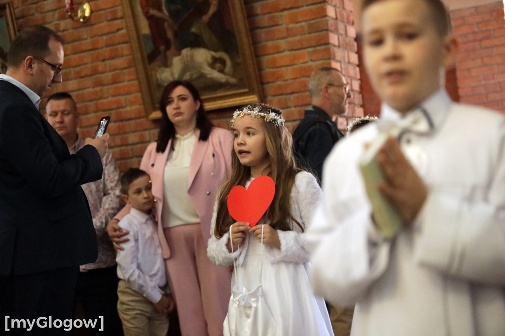Komunia w parafii Miłosierdzia Bożego w Głogowie