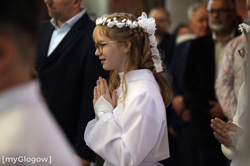 Komunia w parafii Miłosierdzia Bożego w Głogowie