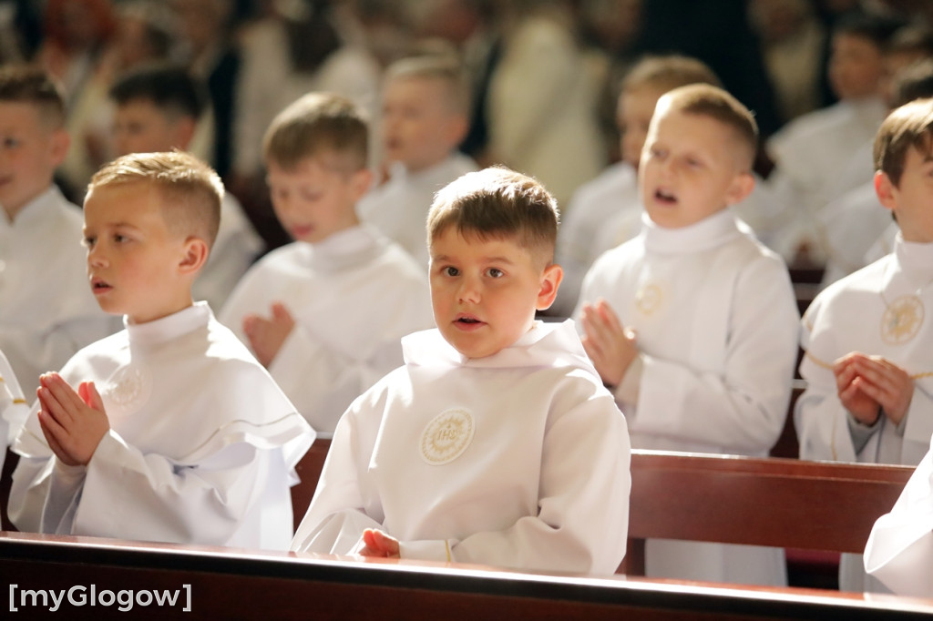 Komunia w parafii Miłosierdzia Bożego w Głogowie