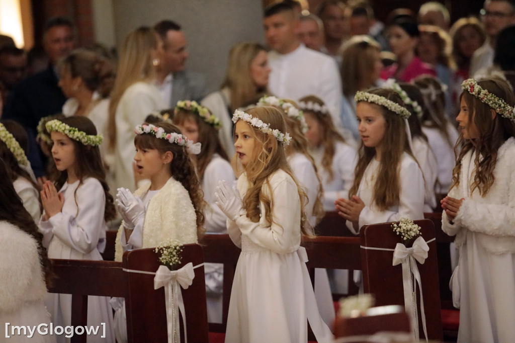 Komunia w parafii Miłosierdzia Bożego w Głogowie