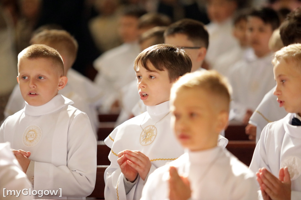 Komunia w parafii Miłosierdzia Bożego w Głogowie