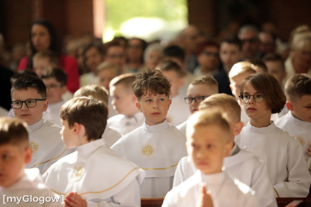 Komunia w parafii Miłosierdzia Bożego w Głogowie