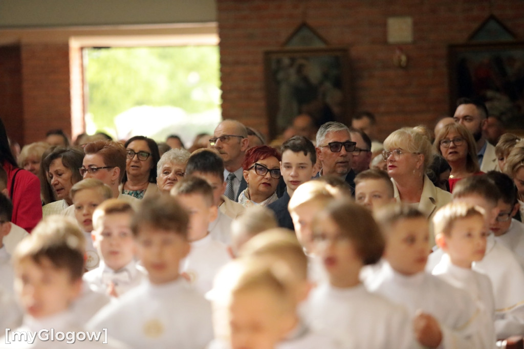 Komunia w parafii Miłosierdzia Bożego w Głogowie