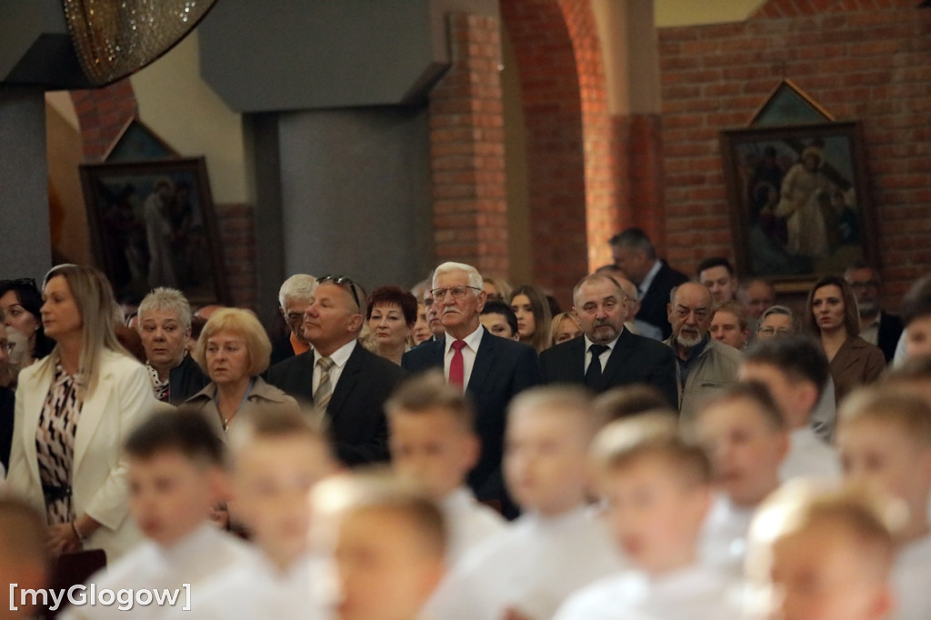 Komunia w parafii Miłosierdzia Bożego w Głogowie