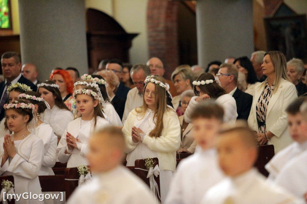 Komunia w parafii Miłosierdzia Bożego w Głogowie