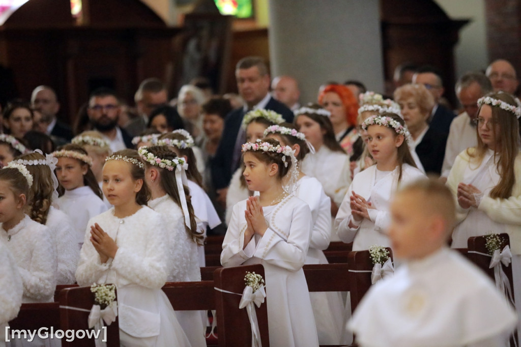 Komunia w parafii Miłosierdzia Bożego w Głogowie